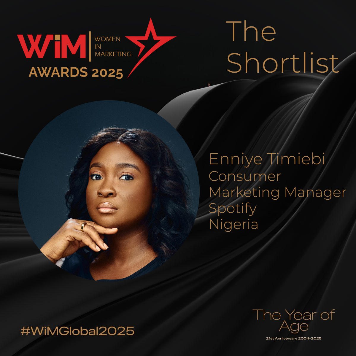 2025 Global WiM Awards Shortlist - Enniye Timiebi